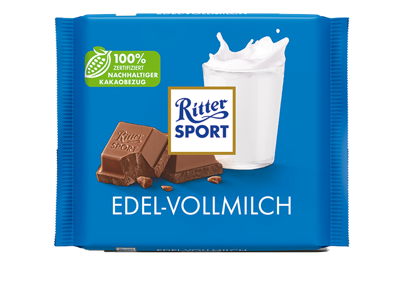 EdelVollmilch 100g Ritter Sport Shop Ritter Sport
