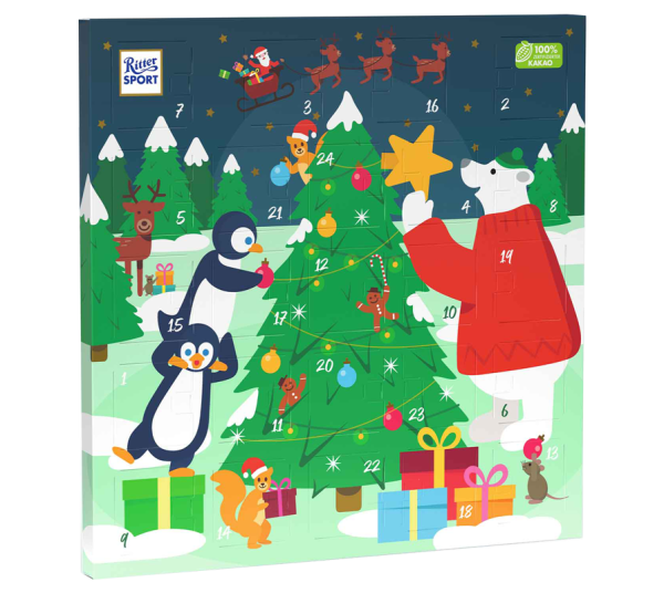Quadrat-Adventskalender
