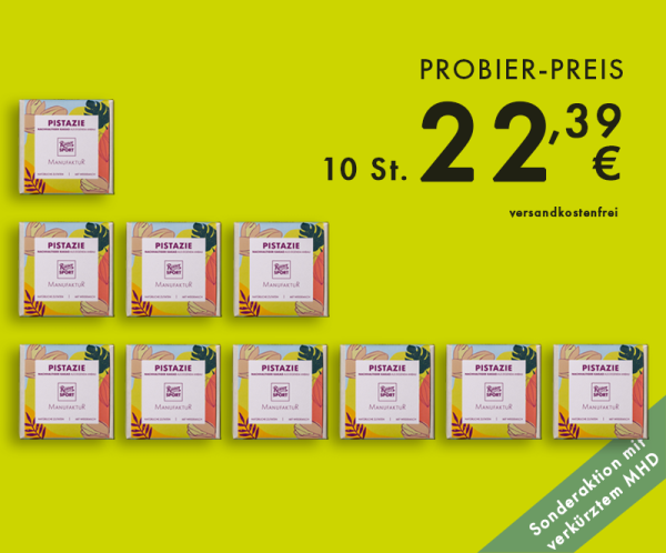 Manufaktur Pistazie 55g 10er Bundle