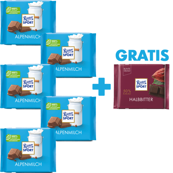 Alpenmilch 5+1 Halbbitter