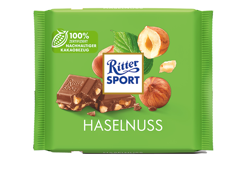 Haselnuss 100g | Ritter Sport Shop | Ritter Sport