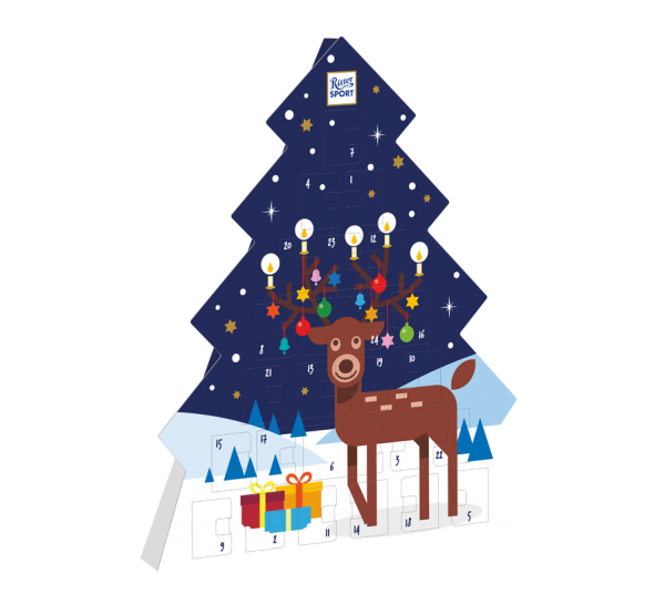 Schokowürfel Adventskalender