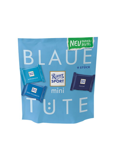 mini Blaue Tüte
