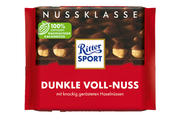 Dunkle Voll-Nuss
