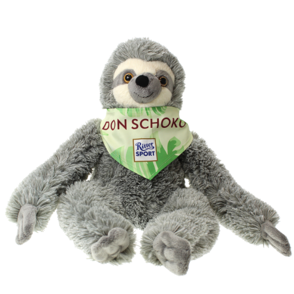 Plüschfaultier "Don Schoko"