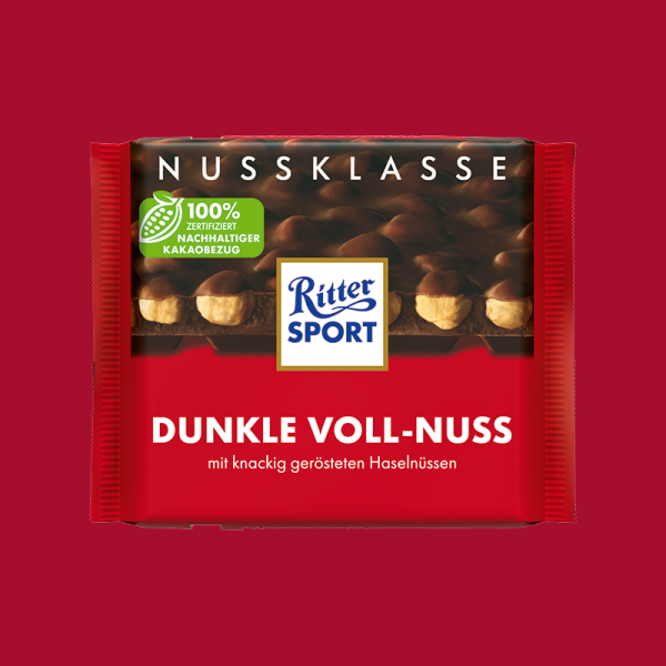 Dunkle Voll-Nuss