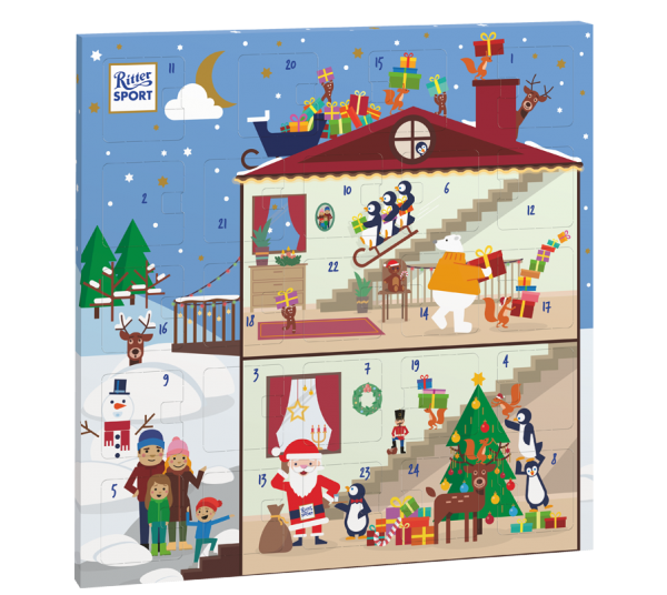 Quadrat-Adventskalender