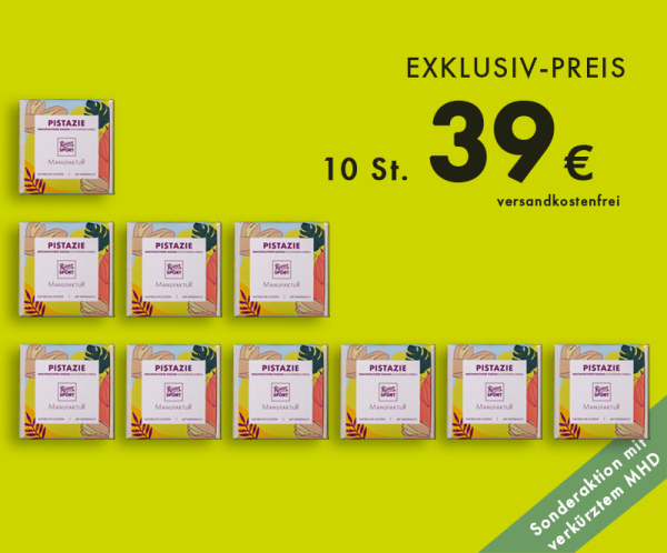 Manufaktur Pistazie 55g 10er Bundle