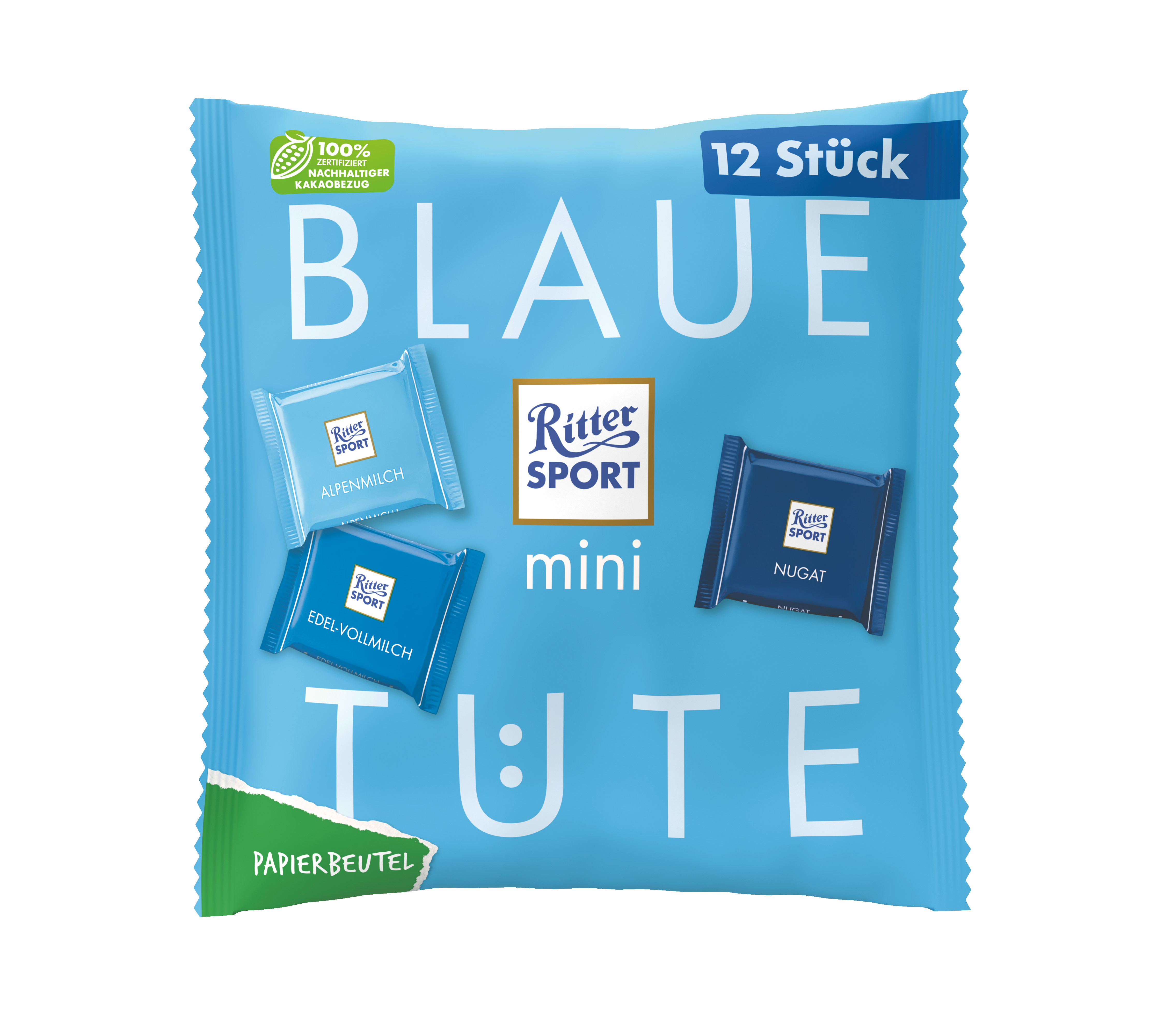 mini Blaue Tüte 200g | Ritter Sport