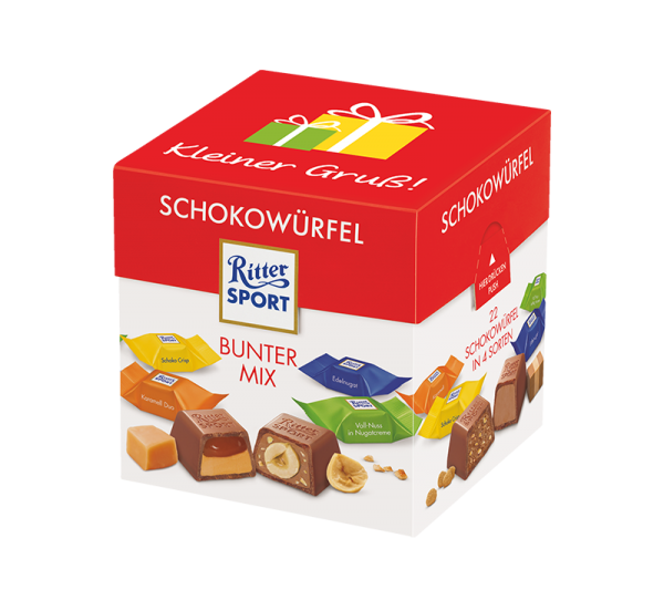 Schokowürfel Bunter Mix