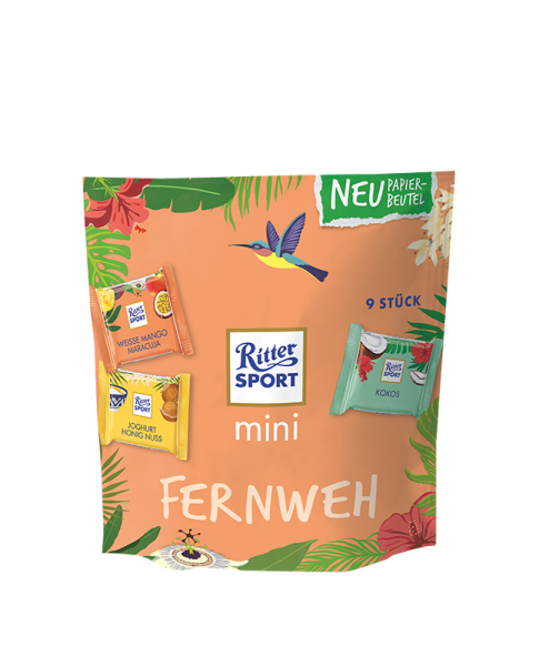mini Fernweh Papierbeutel